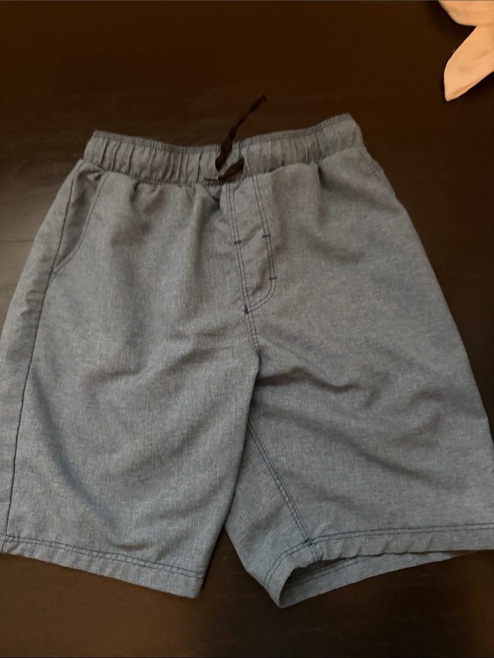 Hurley Men's Heather Gray Athletic Drawstring Shorts